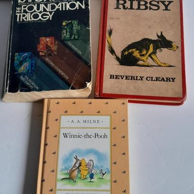 Vintage books, J.R. Tolkien, Baum, Mary Poppins, OZ, Hardy Boys  and more