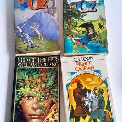 Vintage books, J.R. Tolkien, Baum, Mary Poppins, OZ, Hardy Boys  and more