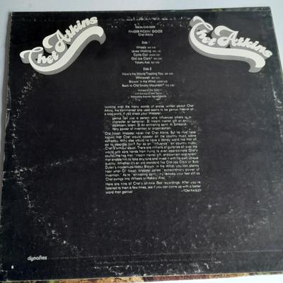 Collection of 12" LP Vinyl Record Albums Frizell & West, Starlite Ramblers, Chet Adkins, and The Blackwood