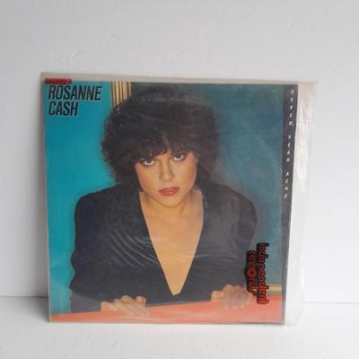 Johnny Cash & Rosanne Cash 12" LP Vinyl Record Albums in Great condition!