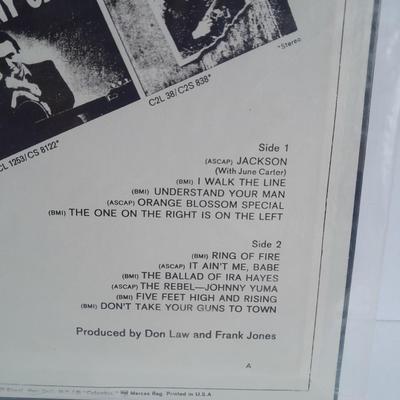 Johnny Cash & Rosanne Cash 12" LP Vinyl Record Albums in Great condition!