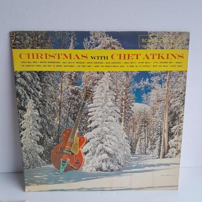 Christmas with Chet Adkins, The Letterman, Rockin' Christmas and Earnie Ford 12" LP Vinyl Record Christmas Albums