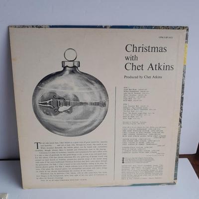 Christmas with Chet Adkins, The Letterman, Rockin' Christmas and Earnie Ford 12" LP Vinyl Record Christmas Albums