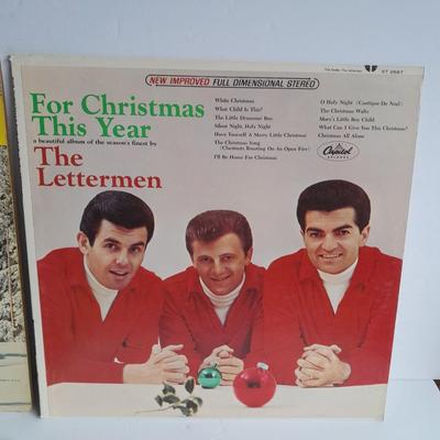 Christmas with Chet Adkins, The Letterman, Rockin' Christmas and Earnie Ford 12" LP Vinyl Record Christmas Albums