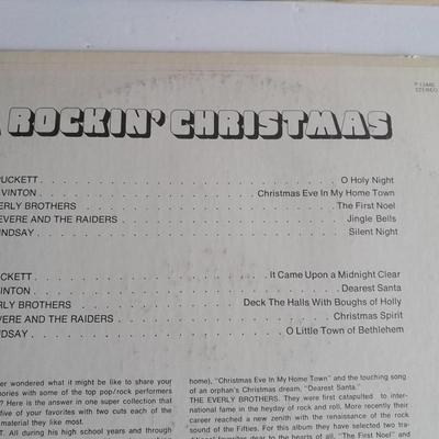 Christmas with Chet Adkins, The Letterman, Rockin' Christmas and Earnie Ford 12" LP Vinyl Record Christmas Albums