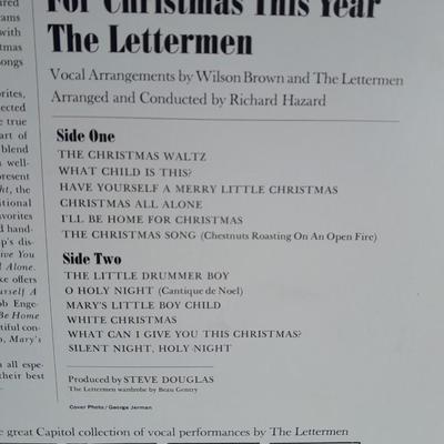 Christmas with Chet Adkins, The Letterman, Rockin' Christmas and Earnie Ford 12" LP Vinyl Record Christmas Albums