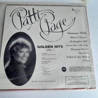 Johnny Rivers, Patti Page, The Rascals, and Henry Mancini 12" LP Vinyl Record Albums