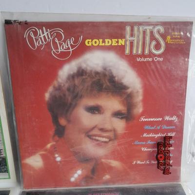 Johnny Rivers, Patti Page, The Rascals, and Henry Mancini 12" LP Vinyl Record Albums
