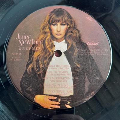 Two Juice Newton 12" LP Vinyl Record Albums In great condition!