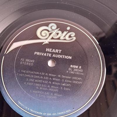 Two Heart 12" LP Vinyl Record Albums In great condition! Private Addition and Bebe Le Strange
