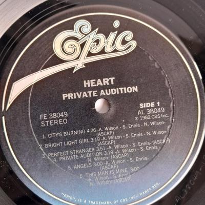 Two Heart 12" LP Vinyl Record Albums In great condition! Private Addition and Bebe Le Strange