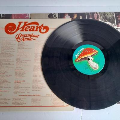 Two Heart 12" LP Vinyl Record Albums In great condition! Dreamboat Annie and Magazine