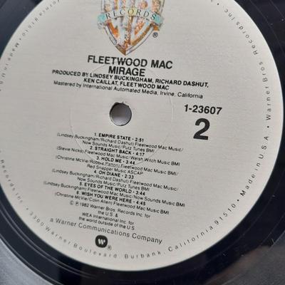 Fleetwood Mac Mirage and Stevie Nicks Bella Donna 12" LP Vinyl Record Albums In great condition!