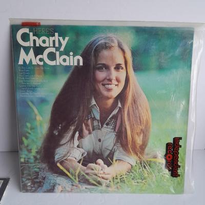 Four Charly McCain 12" LP Vinyl Record Albums In great condition!