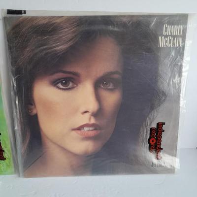 Four Charly McCain 12" LP Vinyl Record Albums In great condition!