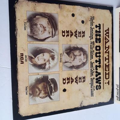 Willie Neson & Ray Price, The Outlaw's 12" LP Vinyl Record Albums In great condition!