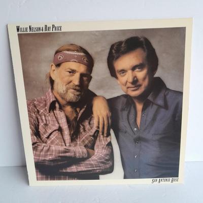 Willie Neson & Ray Price, The Outlaw's 12" LP Vinyl Record Albums In great condition!