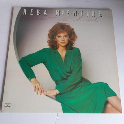 Three Reba McIntire 12" LP Vinyl Record Albums In great condition!