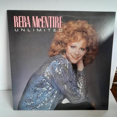 Three Reba McIntire 12" LP Vinyl Record Albums In great condition!