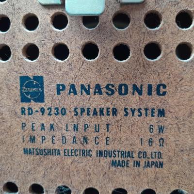 Working Vintage Panasonic Stereo Music Center AM/FM/ Cassette / Record player SE-1050