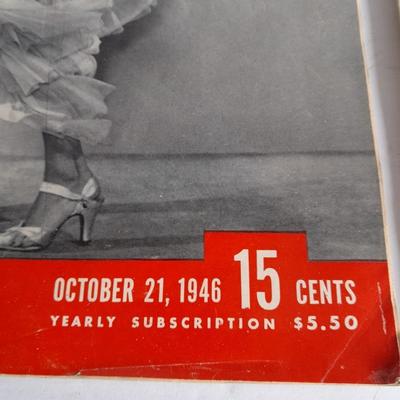 1946 Gloria Grahame LIFE Magazine and Mystery Flight 1950 LIFE Magazine