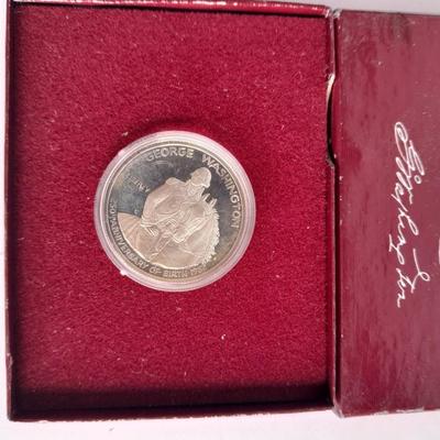 1981 & 1982 George Washington Commemorative Proof Silver Half Dollar sets
