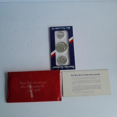 United States Bicentennial Silver Uncirculated 1776 - 1976 Set of Coins