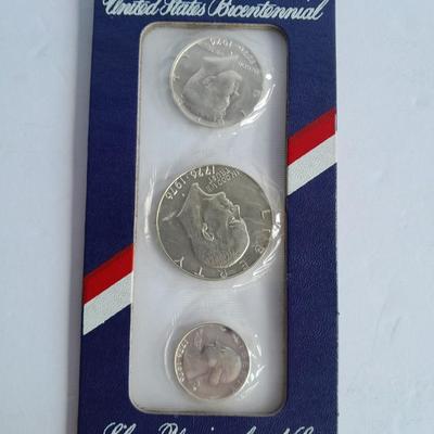 United States Bicentennial Silver Uncirculated 1776 - 1976 Set of Coins