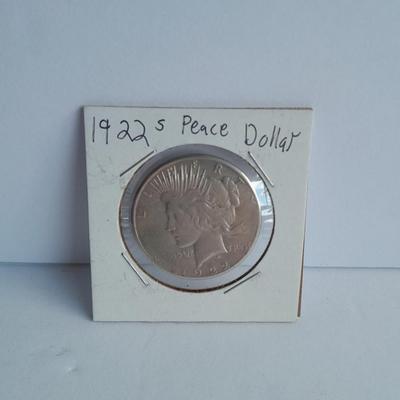 1922 S Peace Dollar