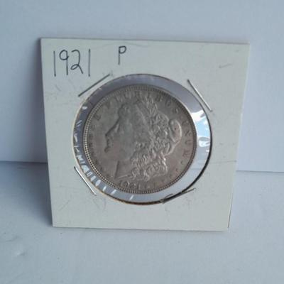 1921 P Peace Dollar
