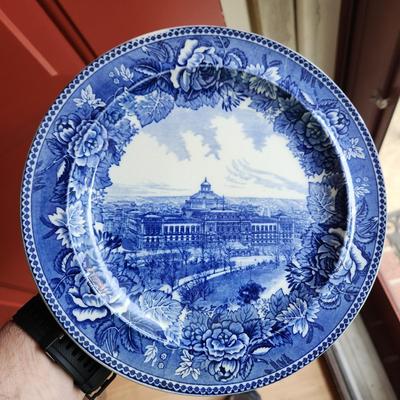 Antique Wedgwood Plate Library of Congress