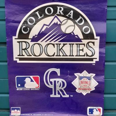 Four Colorado Rockies Posters