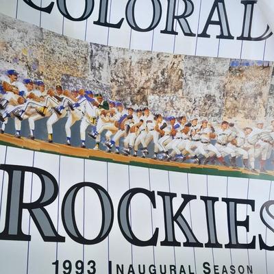 Four Colorado Rockies Posters