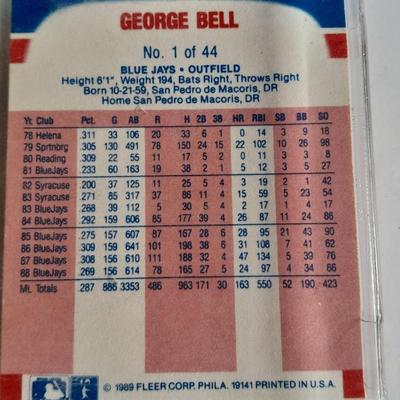 Colorado Rockies poster with two small boxes of Baseball trading cards