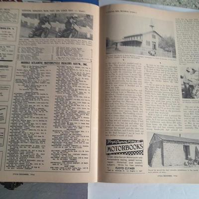 Vintage Collectible 70's Road Rider magazines, 1956 Cycle Magazine, and 1955 American Motorcycle Magazine