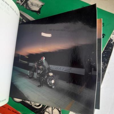 Vintage Collectible 70's Road Rider magazines, 1956 Cycle Magazine, and 1955 American Motorcycle Magazine