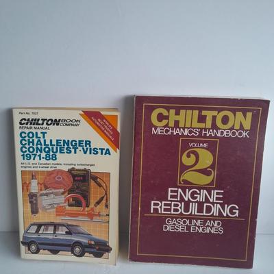Chilton Automobile Books, 1971-1988 Coltt, Challenger, Conquest -Vista, and Chilton Mechanics Handbook