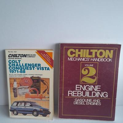 Chilton Automobile Books, 1971-1988 Coltt, Challenger, Conquest -Vista, and Chilton Mechanics Handbook