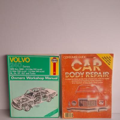 Volvo 240 Series Haynes Workshop Manual and Car Body Repair step by step guide