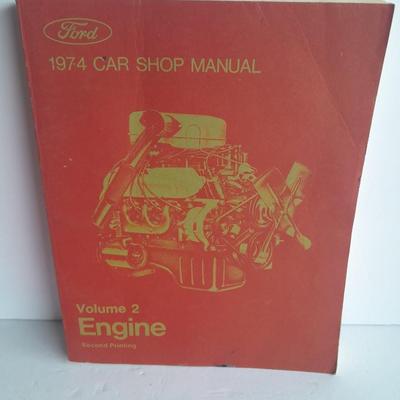 1974 Ford Car Shop Manual, Clark Transmission and Double contact regulator manuals