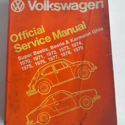 Porche owner's handbook and service manual and Volkswagen Official service Manual