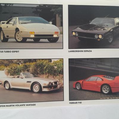 1978 Ford Thunderbird manual, Bob's Antique Auto parts book, Antique Ford Manual and sports cars cards