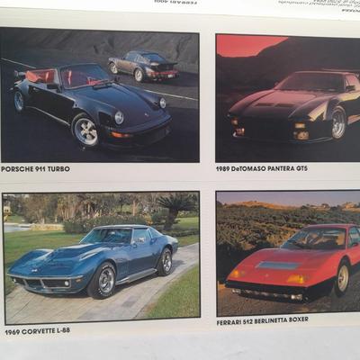 1978 Ford Thunderbird manual, Bob's Antique Auto parts book, Antique Ford Manual and sports cars cards