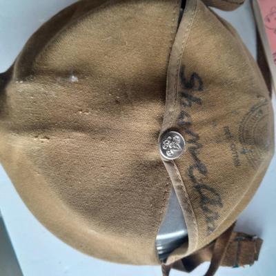 Boy Scouts / Cub scouts of America vest, canteen, and books