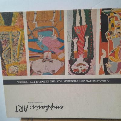 Artist Books, Films of Shirley Temple, Georgia O'Keeffe, Picaso, and elements of Art