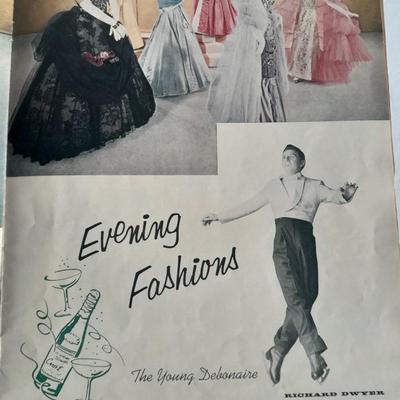 Vintage Swimsuit dropping pen, seduction book, and 1959 Ice Follies program booklet