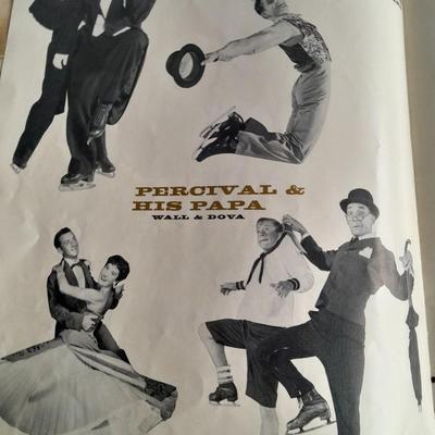 Vintage Swimsuit dropping pen, seduction book, and 1959 Ice Follies program booklet