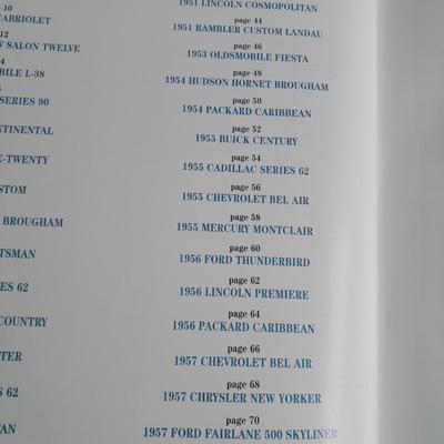 Two hardback CAR books, E Type end of an Era and Great American Convertibles