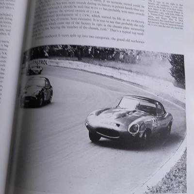 Two hardback CAR books, E Type end of an Era and Great American Convertibles