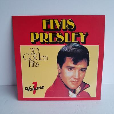 Elvis Presley 20 Golden Hits Volume 1 Vinyl LP 12" Record Album in great condition!